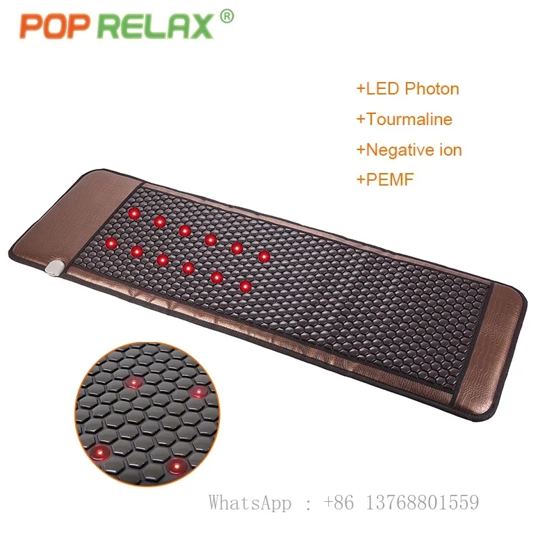 Korea Jade Massage Bed Mattress Health Stone Germanium Infrared Anion Therapy Tourmaline Mattress