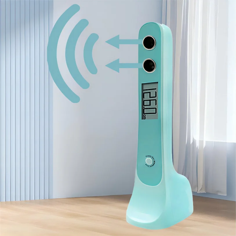 Ultrasonic height measurement meter for children, health and safety electronic height ruler for measuring Body height