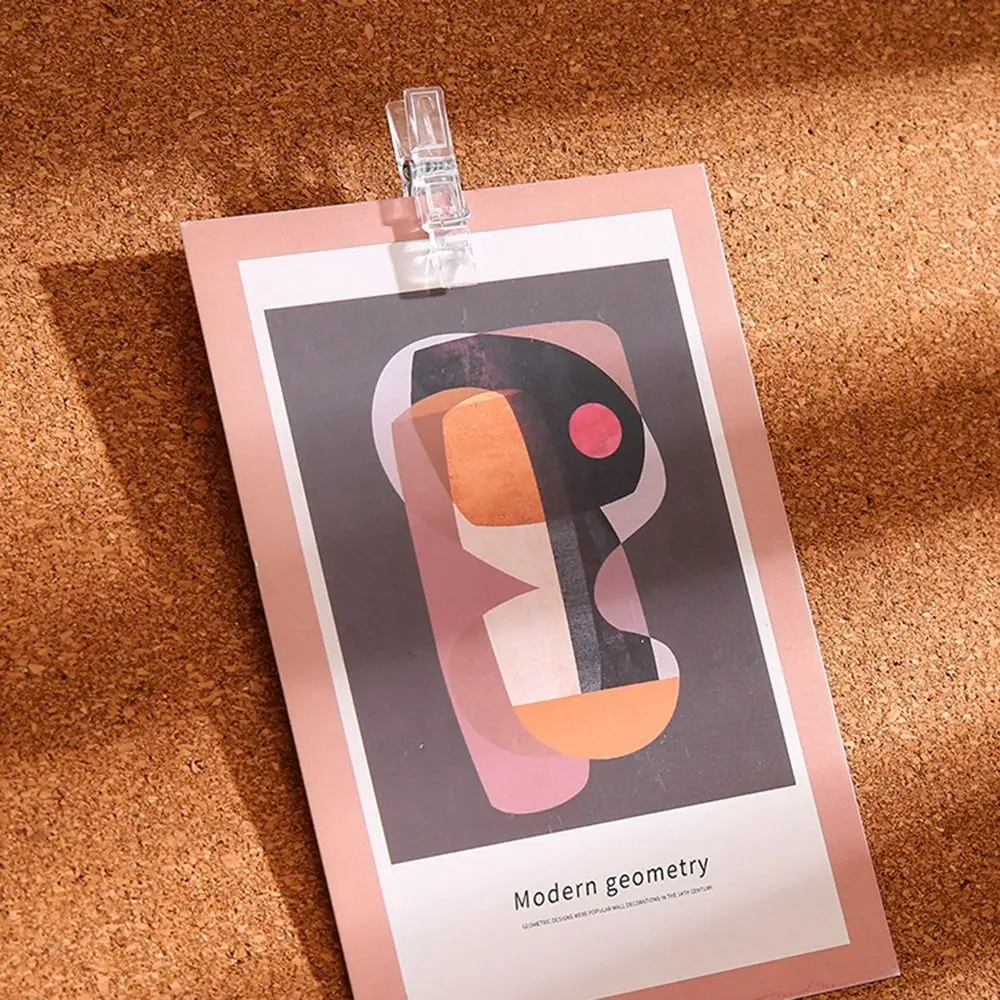 20Pcs/Box Mini Transparent Clip Thumbnails Portable Multifunctional Button Nails Wear Resistant Durable Transparent Pushpins