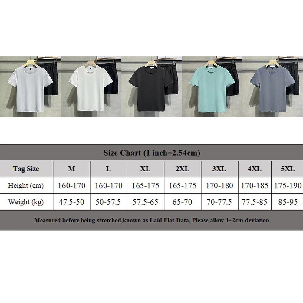 Camiseta de malha de manga curta masculina, respirável, tops versáteis, moda verão