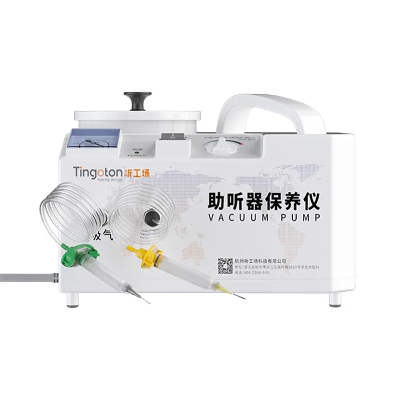 Tingoton Hearing Aid Drying Vaccum Pump Equipment with Timing function