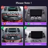 アンドロイド 14 カーラジオナビゲーションワイヤレス Bluetooth Carplay 4 グラム GPS マルチメディアヘッドユニット画面三菱 Grandis1 2003-2011 2
