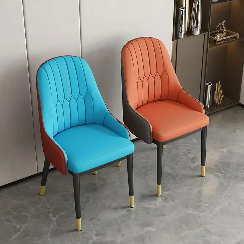 Vintage Furniture Nordic Dining Chair Chairs Room Chic Modern Luxury Office Ergonomic Bedroom Kitchen Home Decor Design Balcony image 2