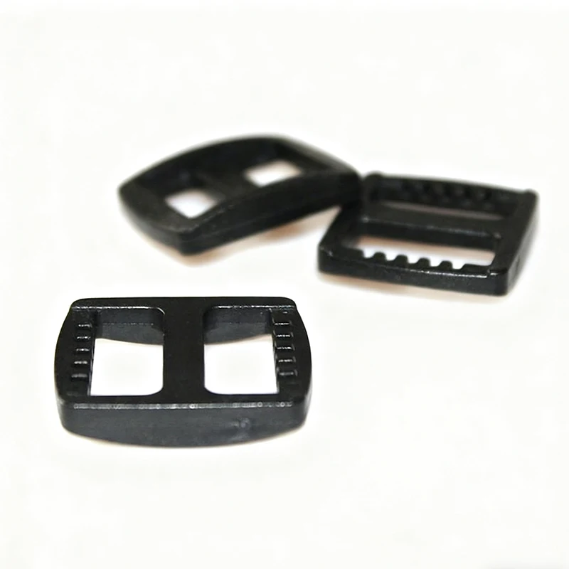 

20-50Pcs 10-25mm Plastic Tri-Glide Slider Buckle Colorful Dog Collar Ring Clasp Webbing Adjust Loop Hook DIY Sewing Accessories