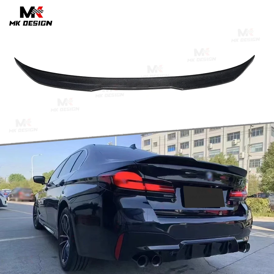 

Carbon Fiber Rear Trunk Lip Spoiler for BMW M5 F90 G30 G38 540i Upgrade Pro Style Rear Spoiler Boot Wing Car Accessories