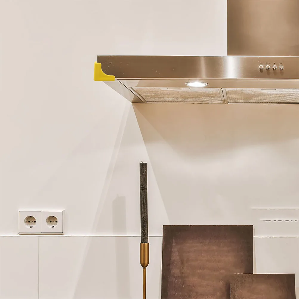 Protectores de esquina de silicona para armario de cocina, protección de bordes, cubiertas de esquina decorativas resistentes a los arañazos para esquinas afiladas, 4 Uds.