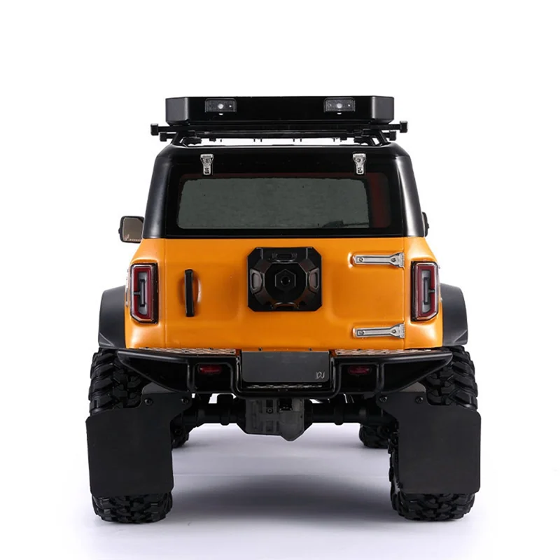 B78B-Door Hinge Tailgate Door Cover For Traxxas TRX4 2021 Ford Bronco 1/10 RC Cawler Car Upgrade Parts Accessories (Silver)