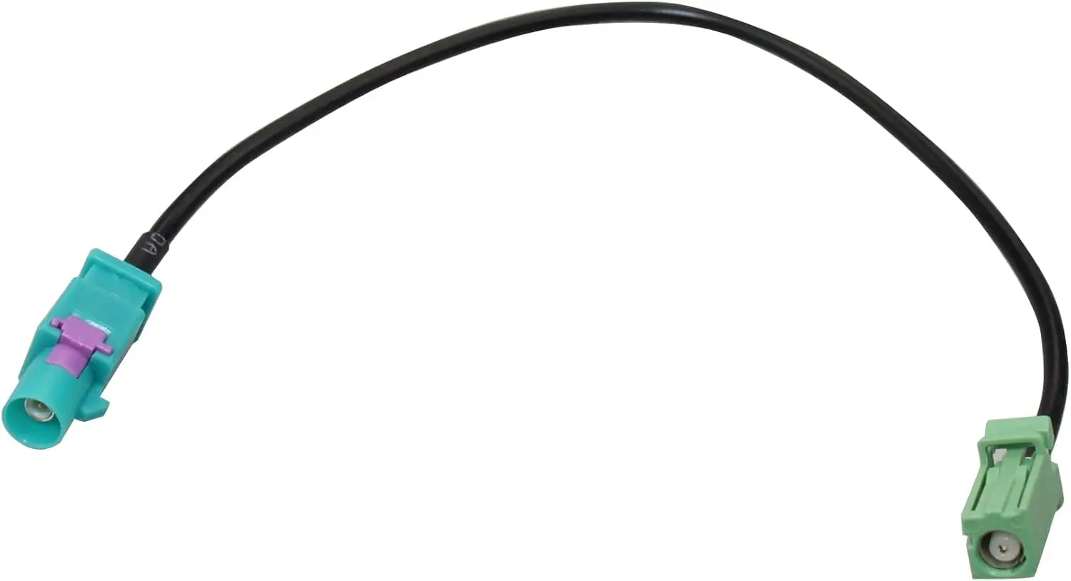 GPS Antenna Adapter Fakra Male to Pioneer Avic Green Male Plug 20cm Long