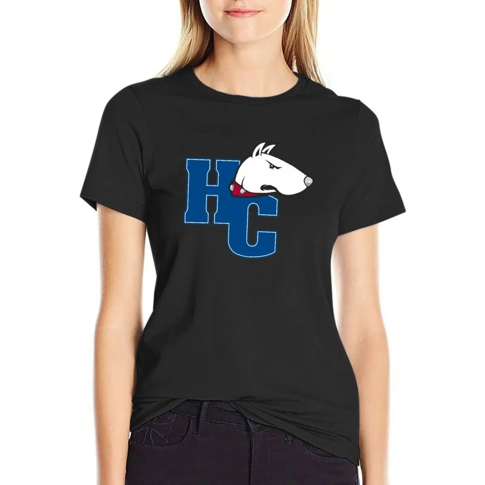 

Hiram College terriers T-Shirt plus sizes funnys vintage Womens clothing