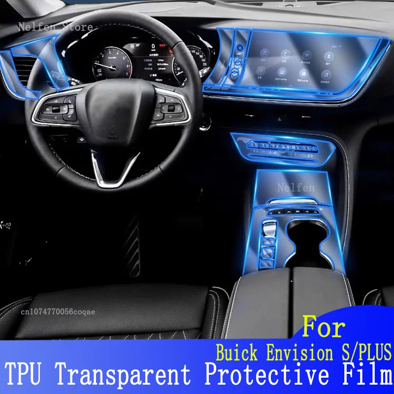 

For Buick Envision S/PLUS(2020-2023) Car GPS Navigation Protective LCD TPU Screen Protector Anti-Scratch Film Fitting PPF