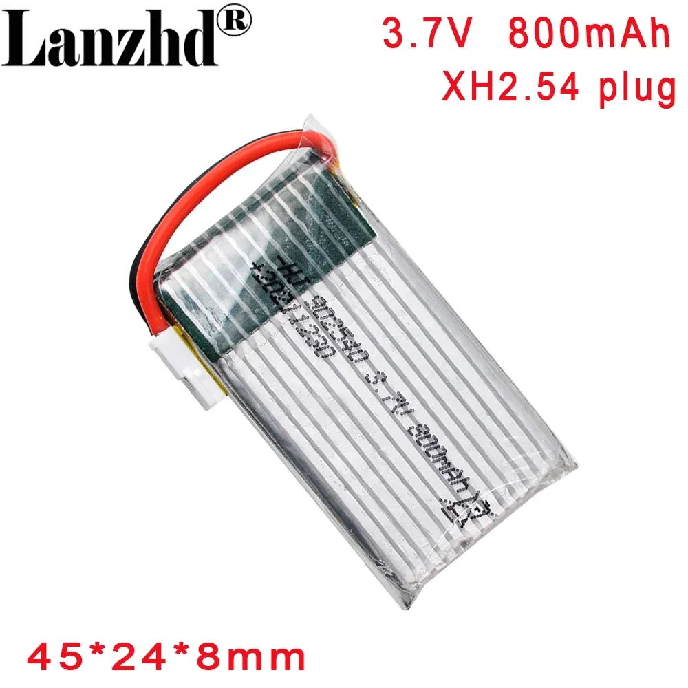 ドローン用リチウム電池,x5c航空機用,x5sw,高倍率,付属品,902540, 3.7v,800mah