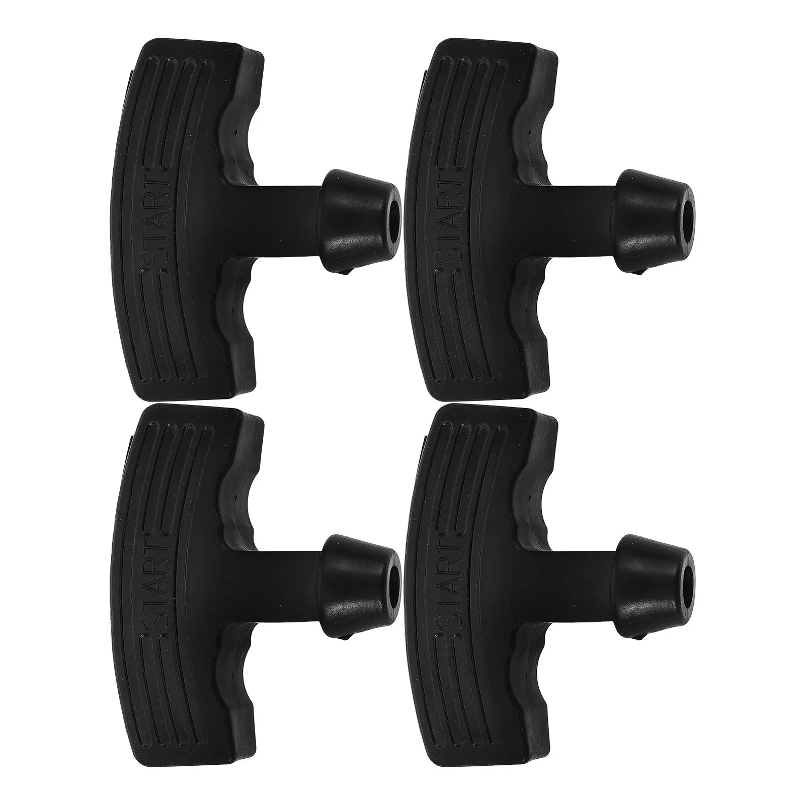 

Комплект из 4 эргономичных нескользящих ручек для стартера газонокосилки, бензопилы, двигателя, с ремнем-шнуром для запуска