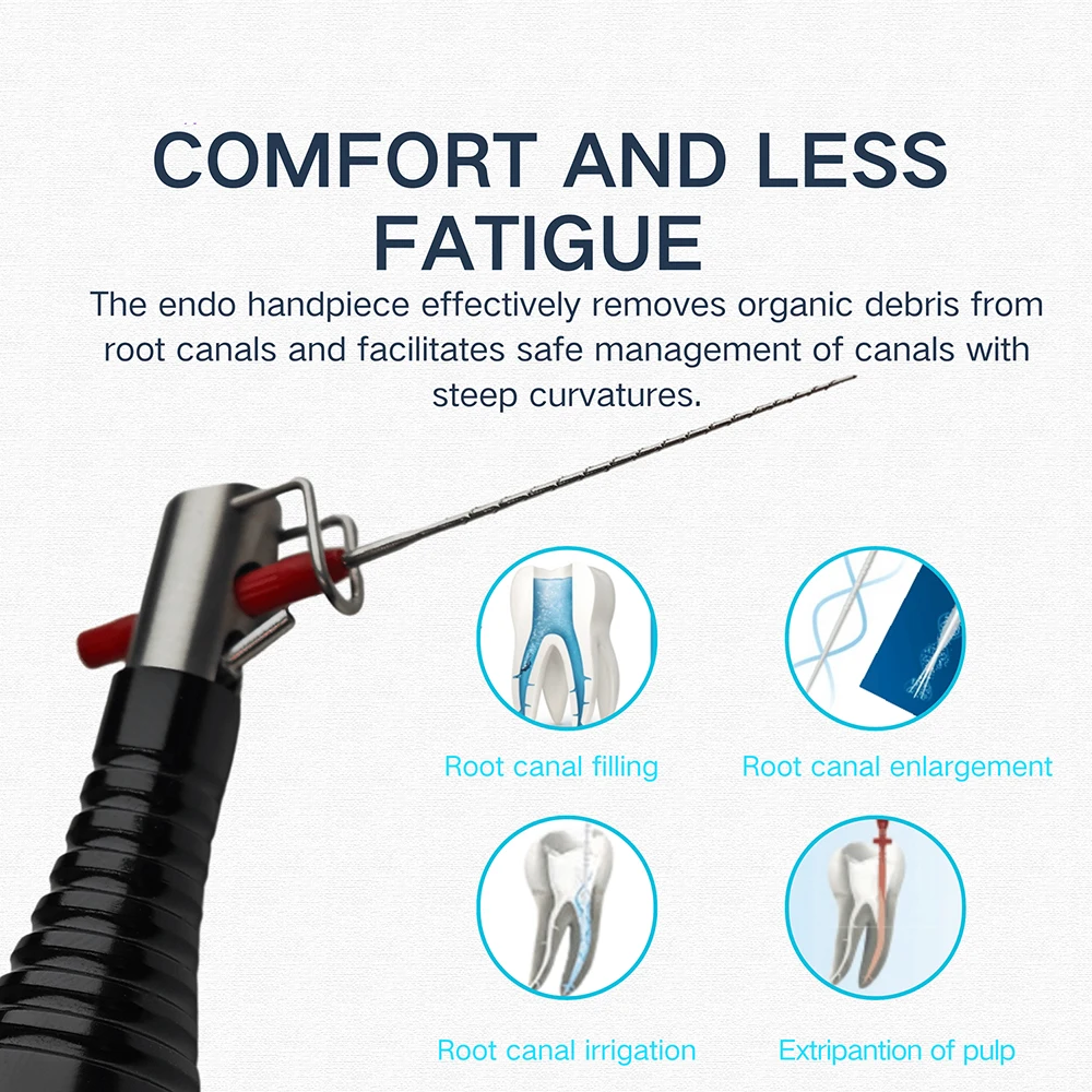 Assembly head spare part den tal sonic air endo system for root canal shaping cleaning and irrigation endodontic handpiece