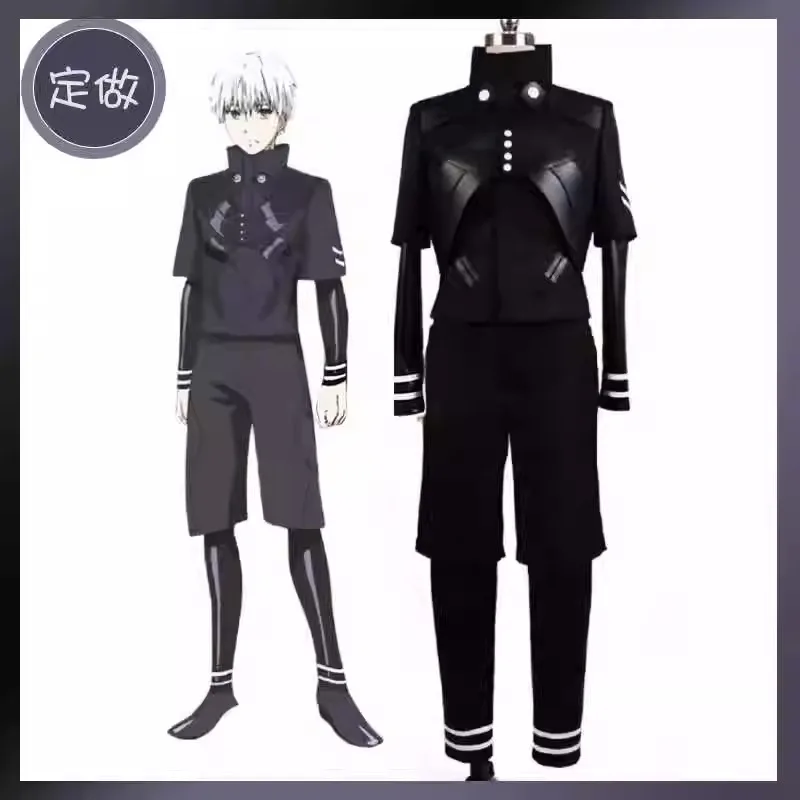 

Tokyo Ghoul: Season 2 Kaneki Ken Cosplay Battle Suit Full Set Costume