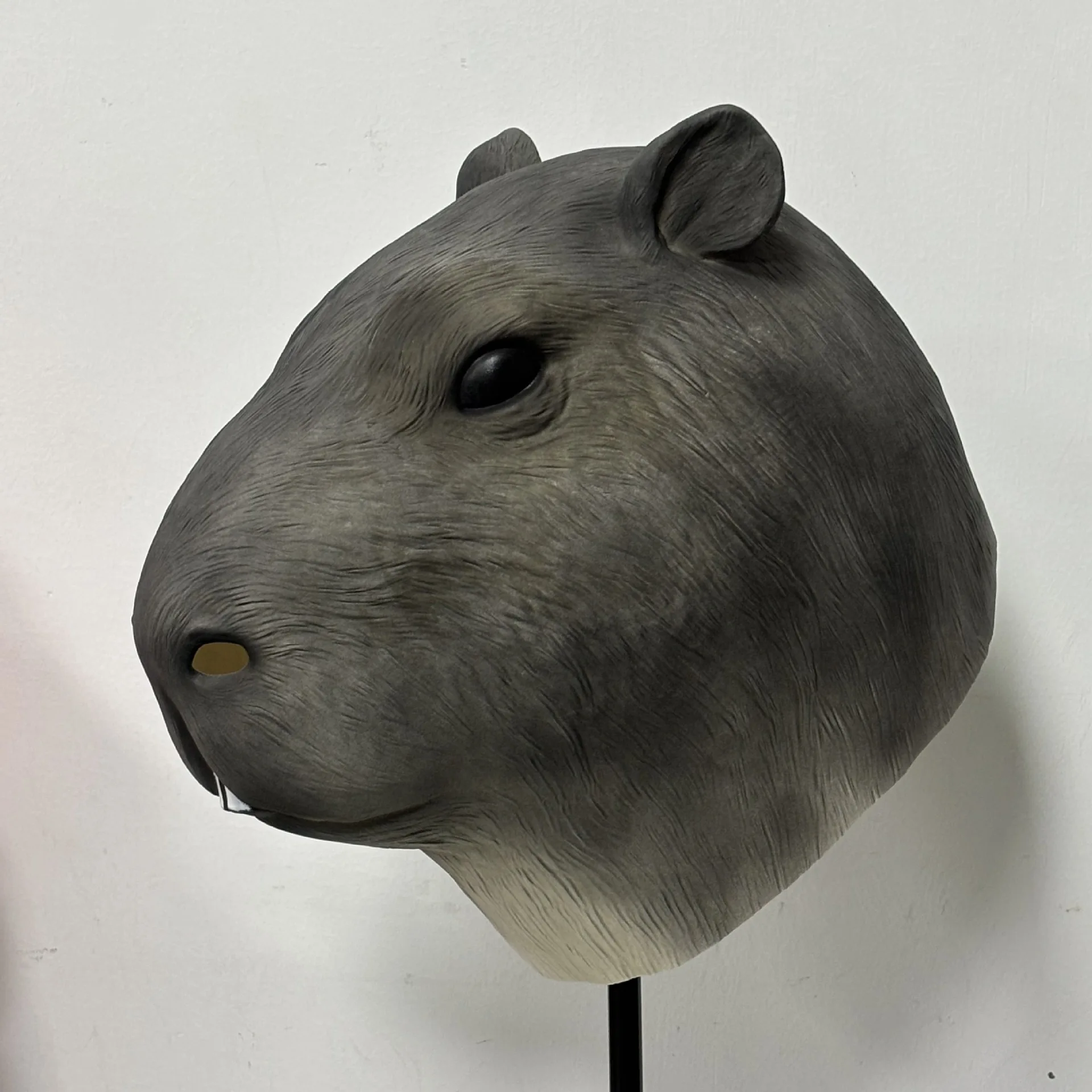 Animal Capybara Mask Cosplay Cute Hydrochoerus Hydrochaeris Latex Helmet Carnival Halloween Dress Up Party Costmes Props Gifts