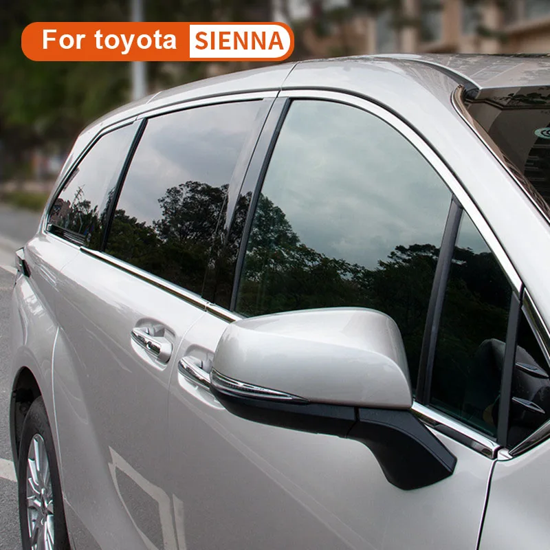 

For Toyota Sienna 2021-2024 window trim strip door slide full window trim strip sticker retrofit accessories