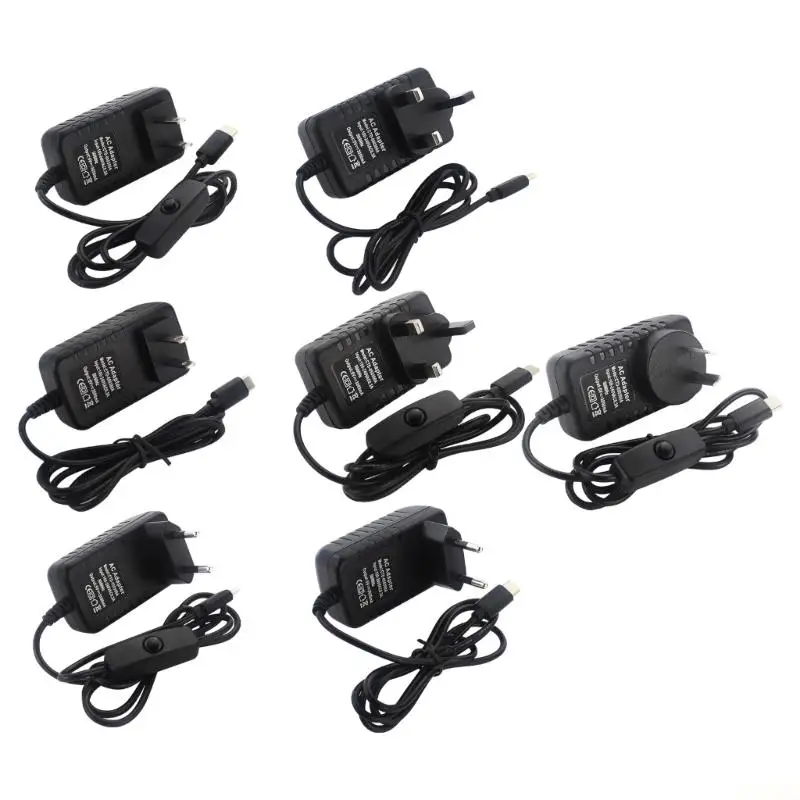 B03F Type-CPower Adapter 5V3A Output Overloads Protections Lightweighted