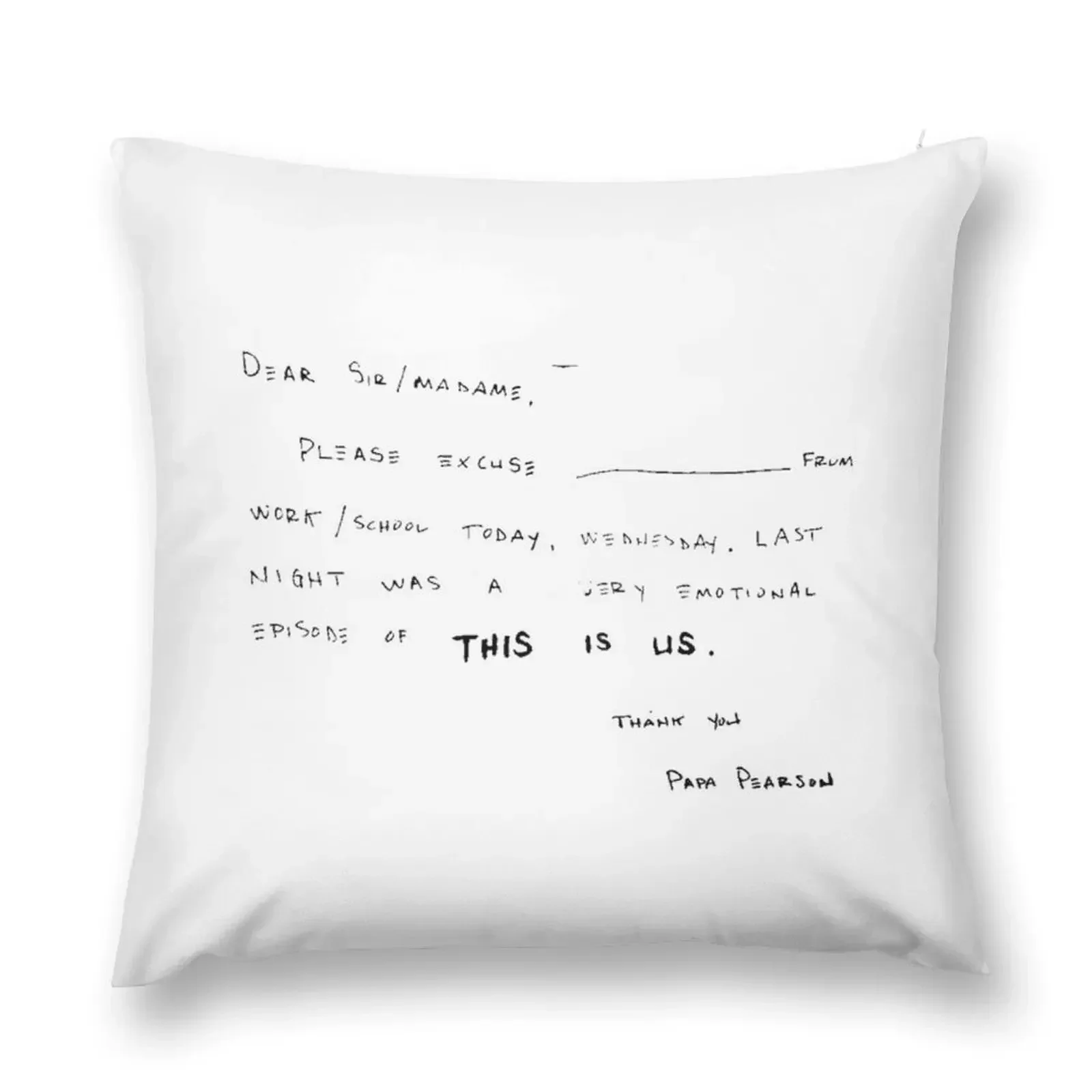 THIS IS US - PAPA PEARSON Throw Pillow Pillowcases Cushion Covers Sofa Luxury Pillow Case Christmas Cushion For Home pillow