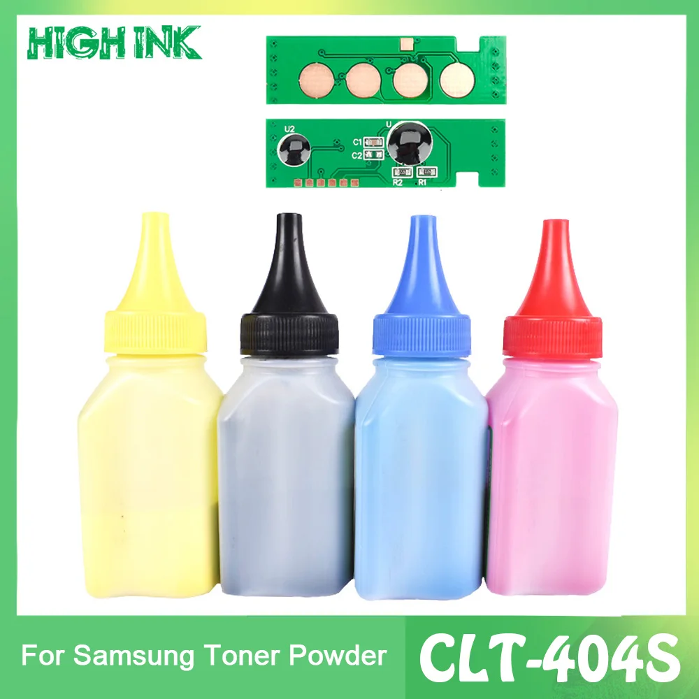 

Refill Toner Powder +Chip CLT-K404S CLT-C404S CLT-M404S for Samsung Xpress SL-C430C430W C480 C480w C480FN C480FW laser printer