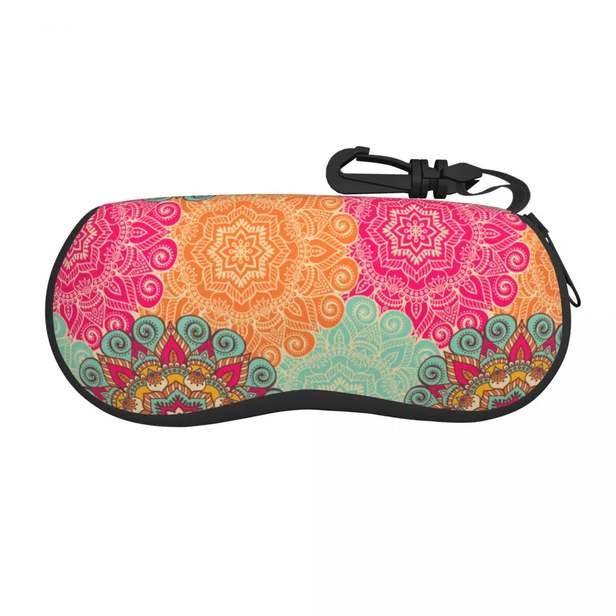 

Mandala Flower Deanfun Colorful Eyeglass Glasses Case Women Men Soft Sunglasses Protective Pouch