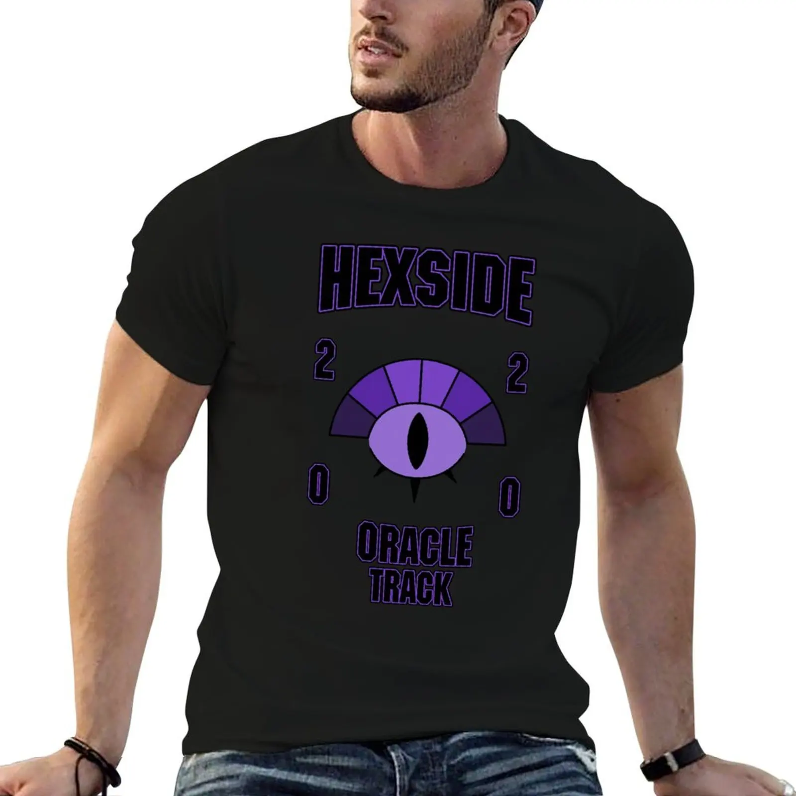 

t Track T-Shirt Hexside - cotton shirt heavy shirts Oracle funny t man man