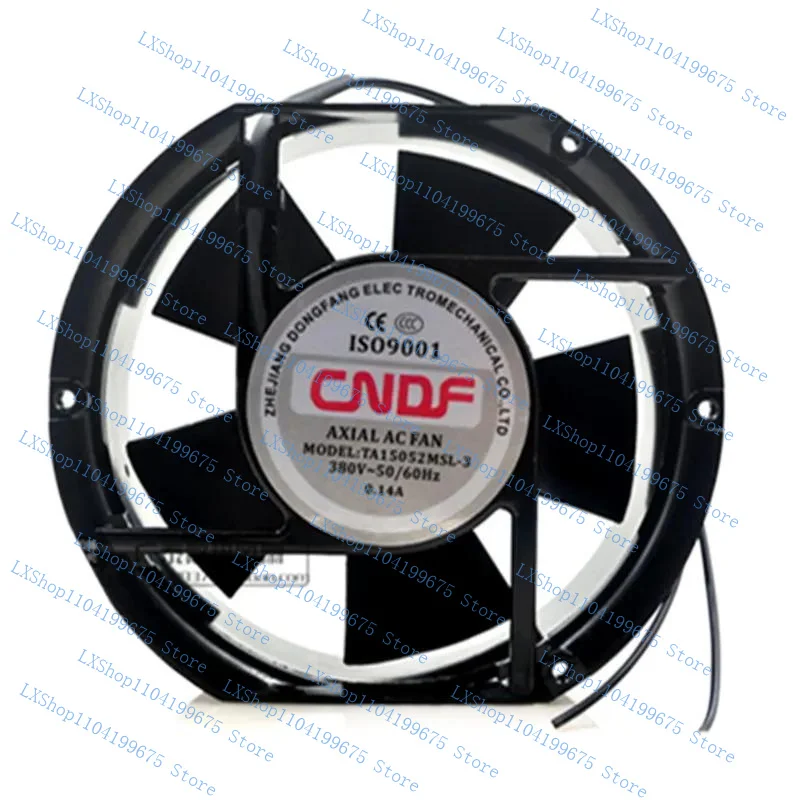 

Для CNDF TA15052MSL-3 AC 380 В 50/60 Гц 0,14 А 17 см 17050 170x150x50 мм осевой охлаждающий вентилятор переменного тока