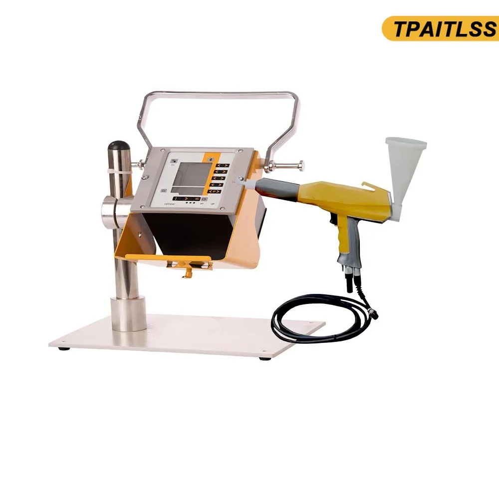 De Ying High Efficiency Portable Manual Electrostatic Spray Powder Coating Gun Machine with Small Cup