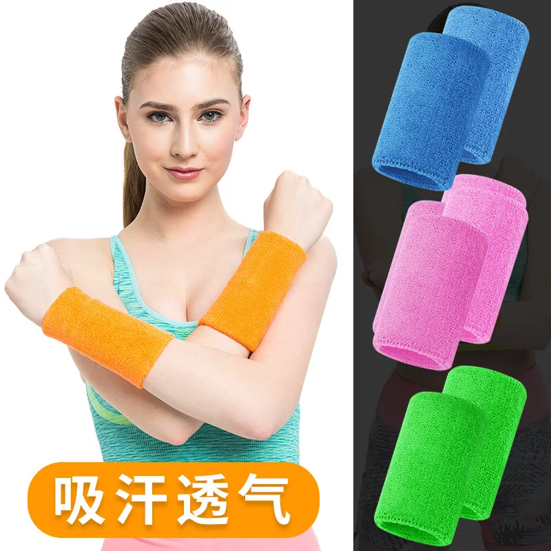 Sports Towel Logo Cotton Basketball Knitted Jacquard Bamboo Charcoal Wristband