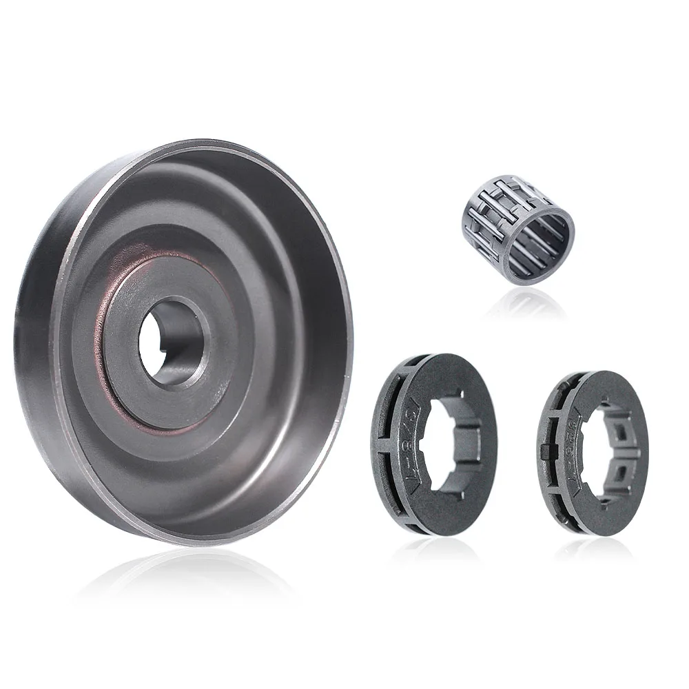 Clutch Drum Sprocket Rim Bearing Kit For Husqvarna 455 460 Rancher Chainsaw 3/8\