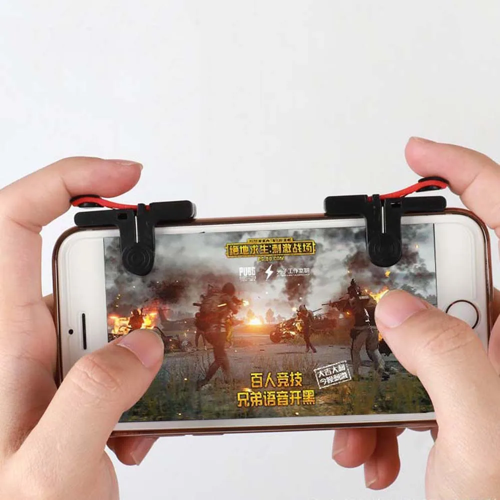 D9Mobile Plastic L1R1 keypads Game Triggers Button Phone Joystick Games Accessories Gamepad Game Controller Mobile Controller