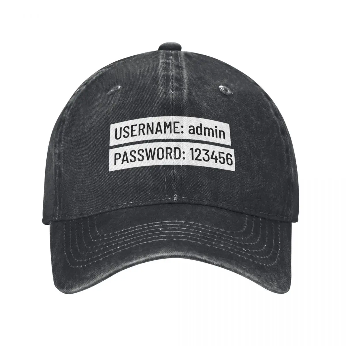 

Login Info Cybersecurity Baseball Cap funny hat fishing hat Luxury Brand Women's Men's
