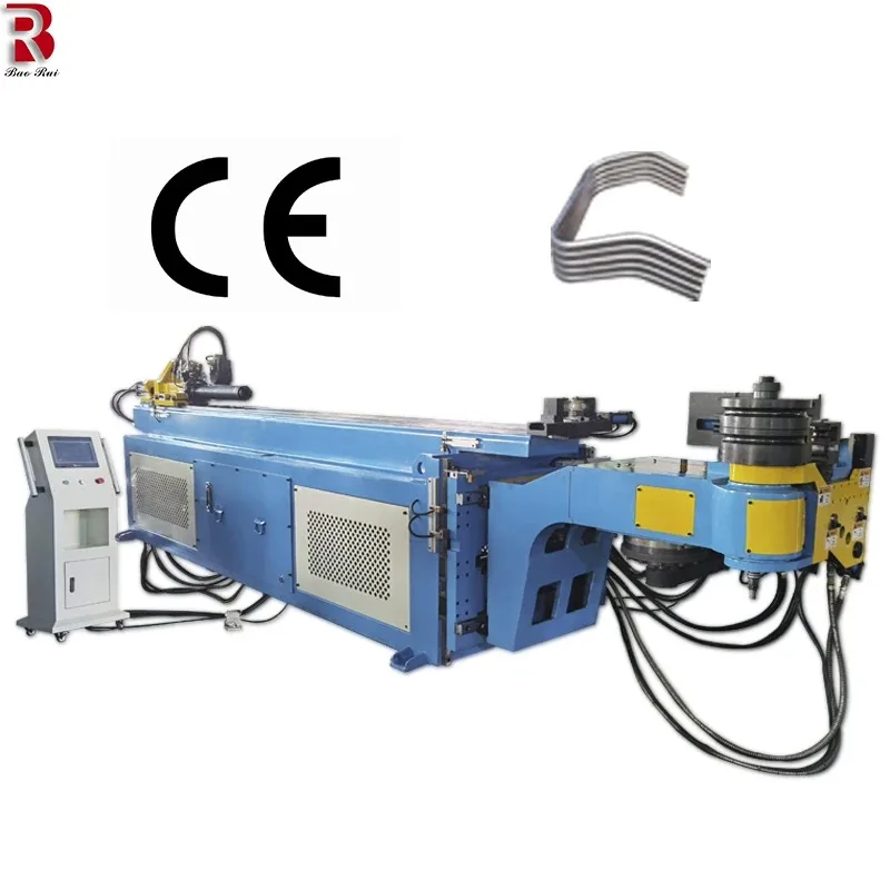 Automatische CNC-Rohr- und Rohrbiegemaschine, erhältlich mit Push-Bending, geeignet für jede Industrie