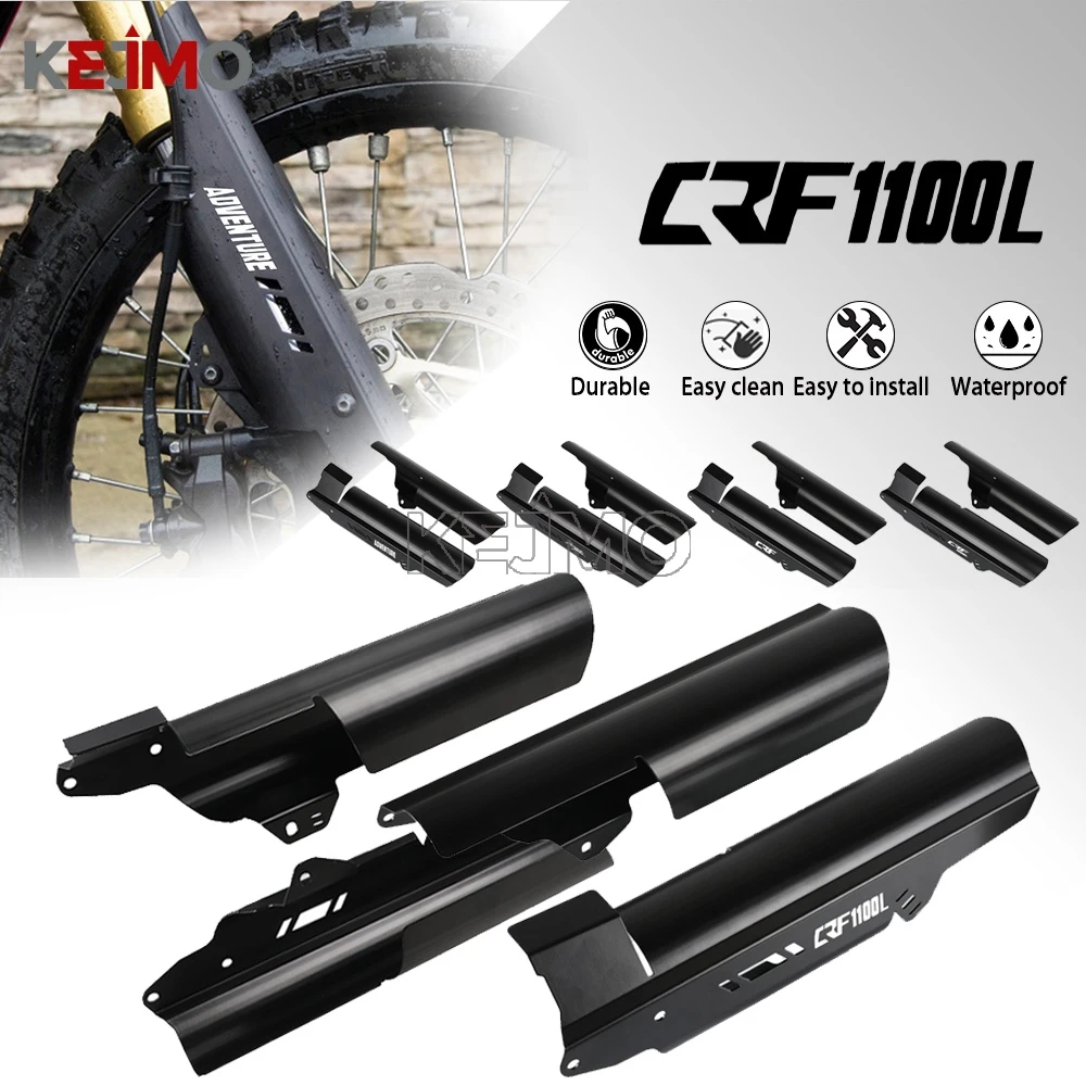 

Crf 1100L Africa Twin Accessories Motorcycle Front fork protection FORK LEG GUARDS For Honda CRF1000L Adventure Sports /DCT CRF
