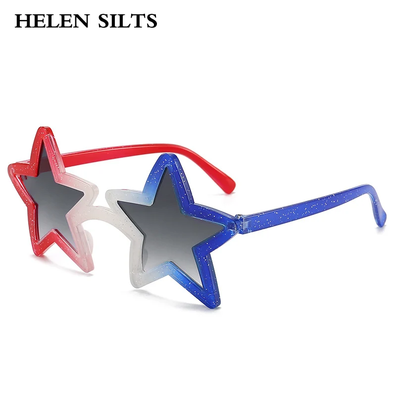 

Popular y2k Vintage Five-pointed Star Sunglasses Women Luxury Brand Design Sun Glasses Men Punk Gradient Party SunglassesUV400