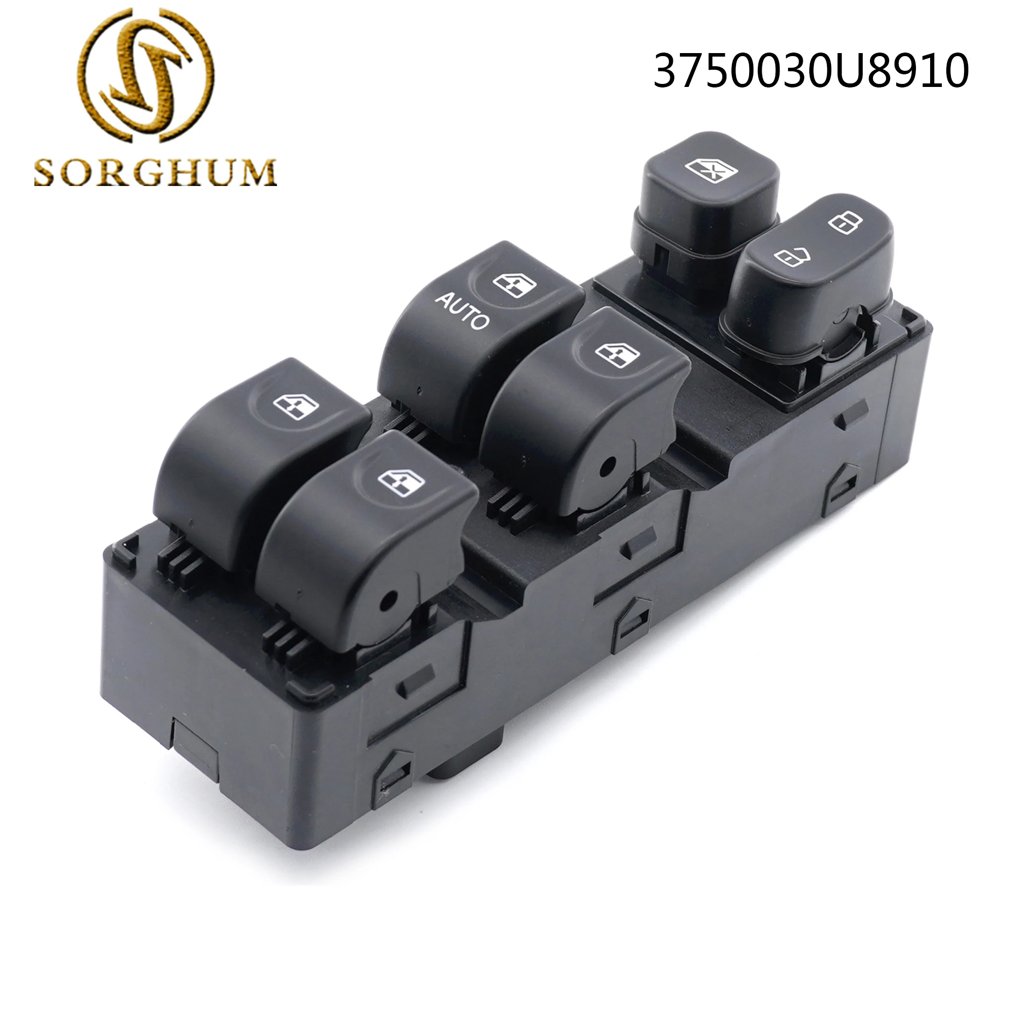 

SORGHUM 3750030U8910 Electric Master Power Window Switch Button For JAC S2 3750 030U 8910