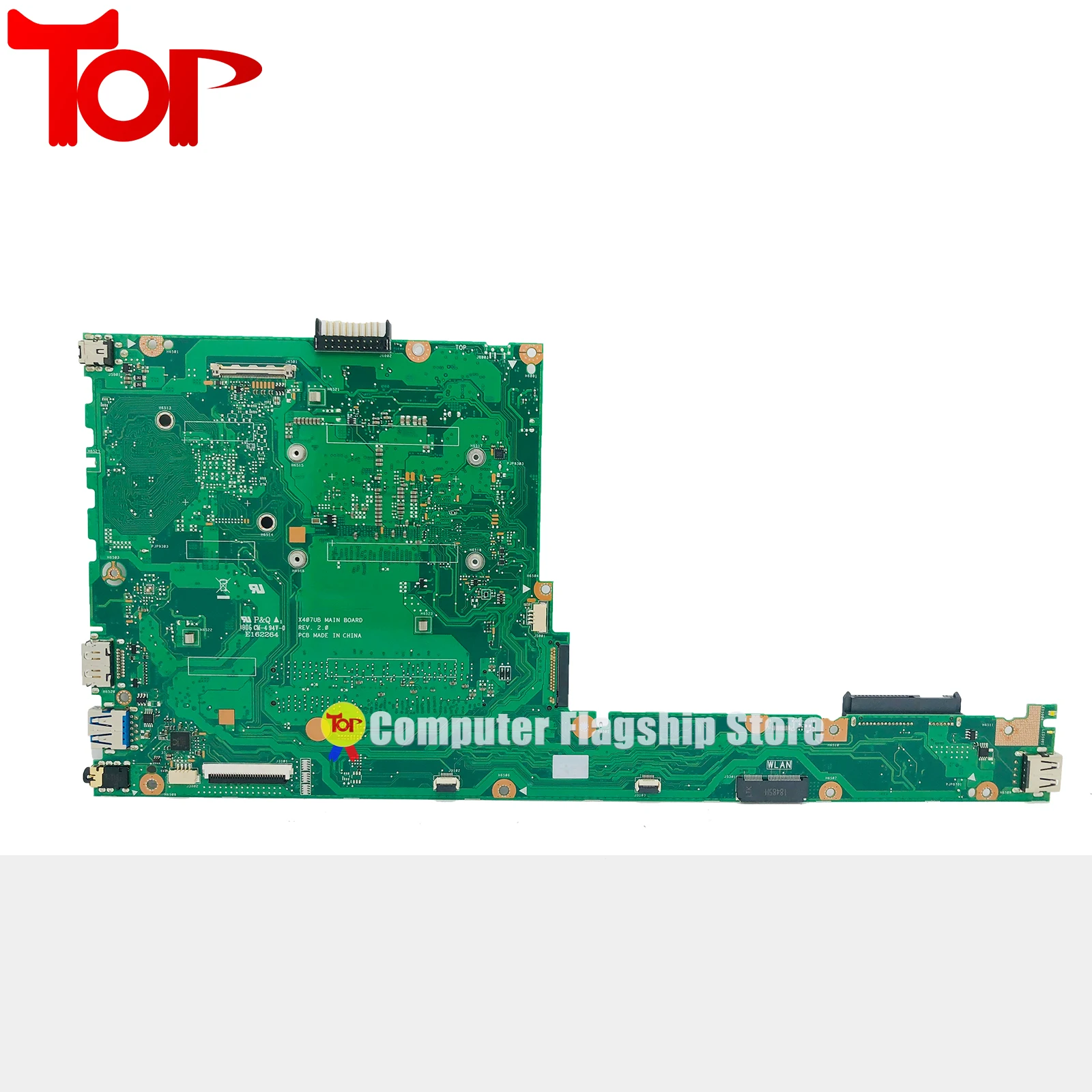 KEFU X407UB Mainboard Für ASUS X407 X407M X407UBF X407UA A407 Laptop Motherboard Mit I3 I5 I7-6th/7th UMA PM 100% Test OK