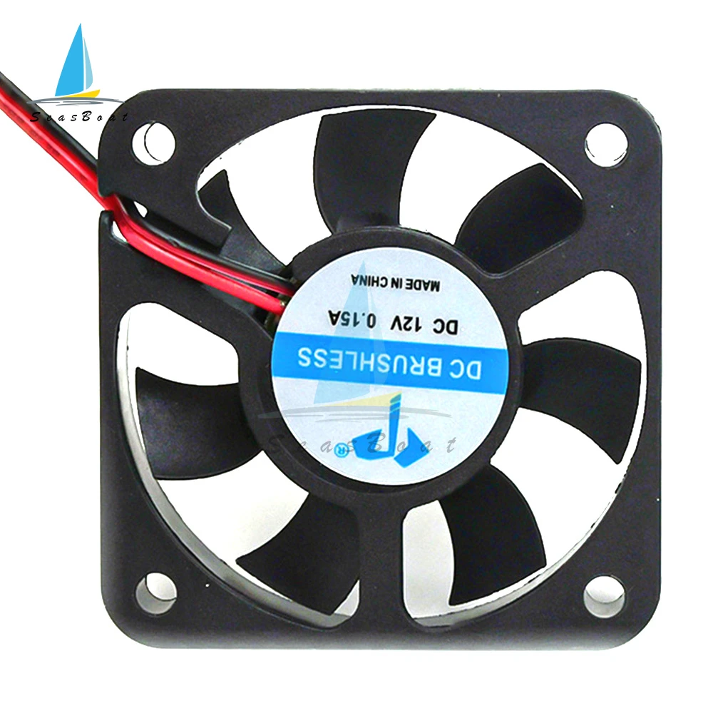 DC5015 5V 12V 24V Cooling Turbo Fan Brushless 3D Printer Parts 2Pin For Extruder DC Cooler Blower Part Black Plastic Fans