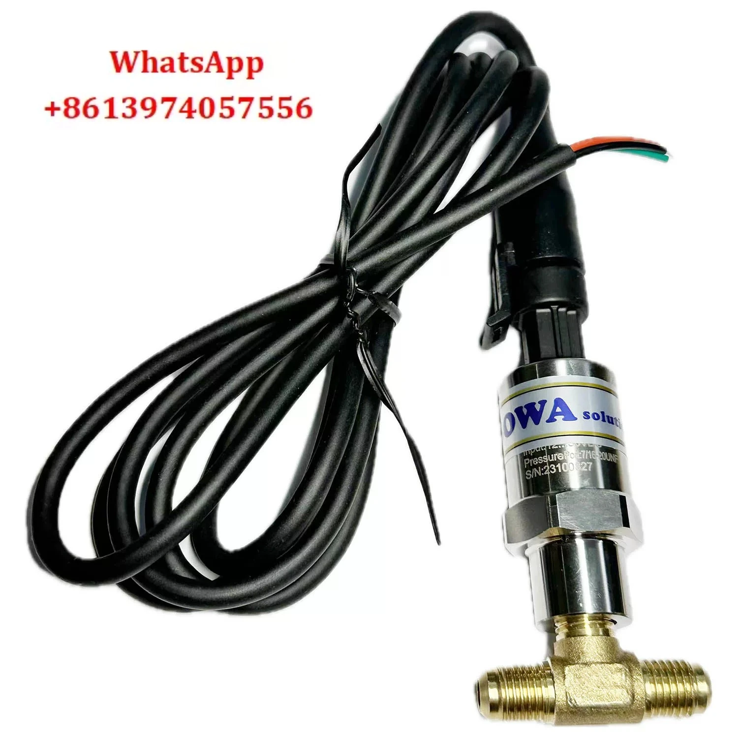 -0.5~ 11Bar transmitter can provide 0~ 10V voltage to compressor and chilled water pump inverter at the same time