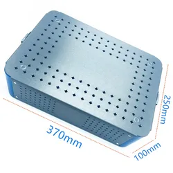 Aluminium Alloy sterilization tray box case extra big surgical instrument surgical ophthalmic instruments