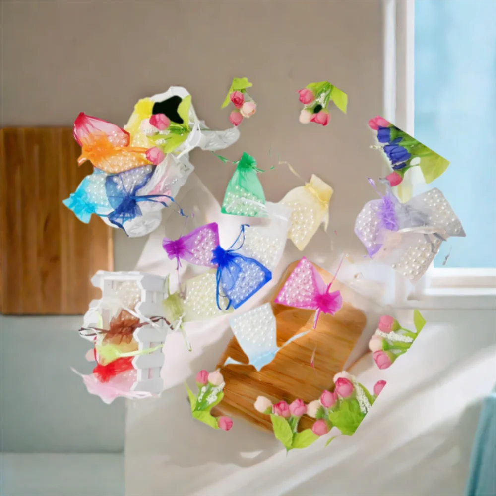 

500 шт. большие подарочные пакеты, мешочки из органзы на шнурке для упаковки ювелирных изделий, дисплей для свадьбы, дня рождения, Рождества, пакеты, поставка