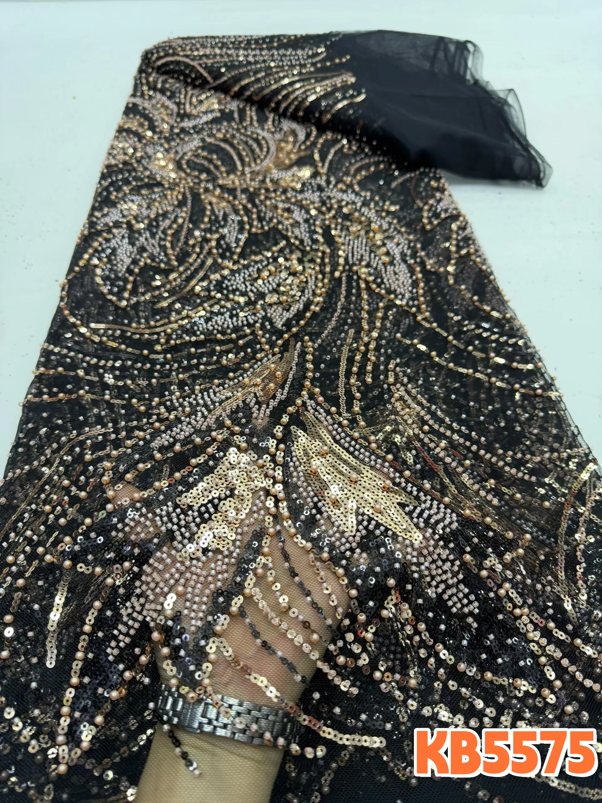 YALISI 5 yards sequentie kant - Glitter Tablecloth recensie en prijs