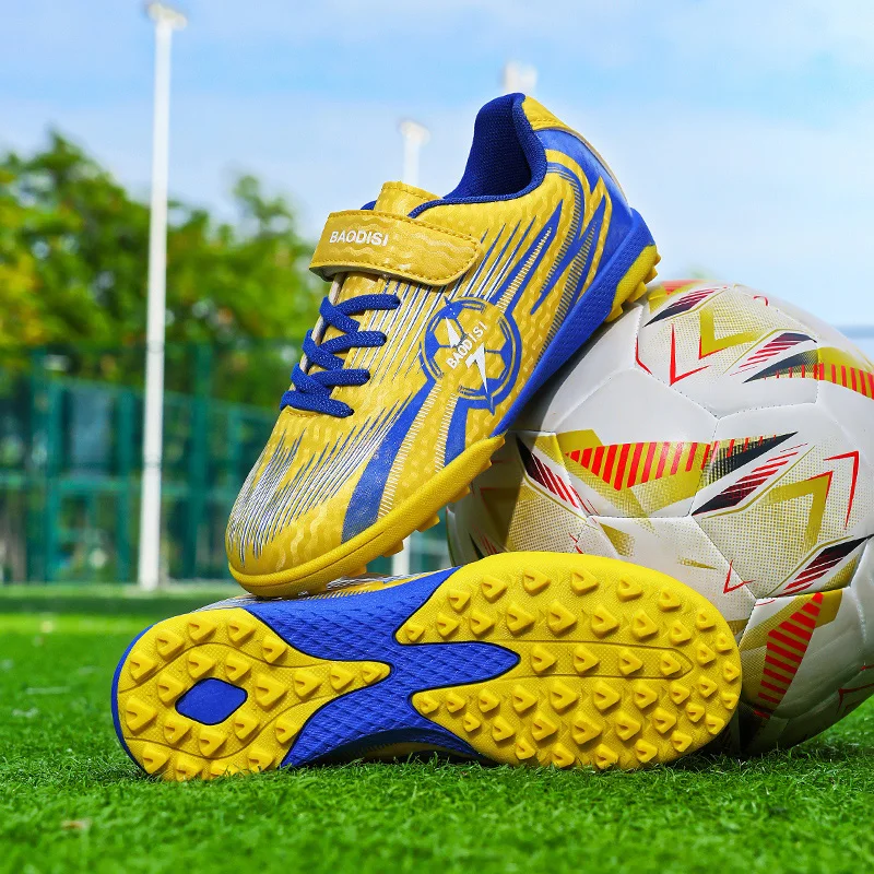 Mens Society Futebol  Youth Turf Football Fashion Futsal Shoes Anti Slip Boy Sneakers Original Outdoor Field Training Trainers