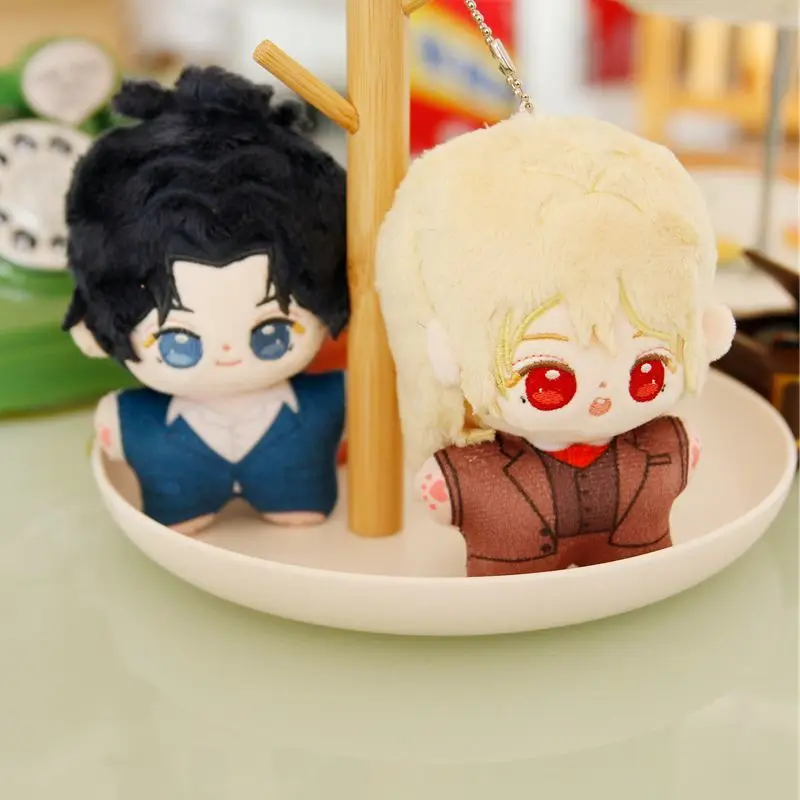 

10cm Anime Moriarty The Patriot William James Moriarty Sherlock Cute Plush Figures Backpack Keychain Pendant Keyring Birthday
