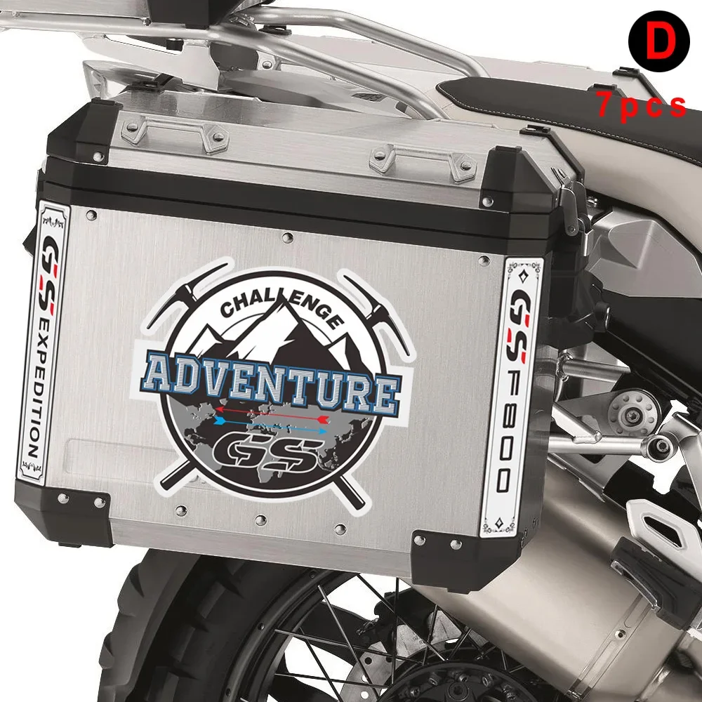 Motorcycle Sticker For BMW F800GS F800 GS ADV Adventure Luggage Tail Top Side Aluminum Box Case Decal Moto Sticker Film