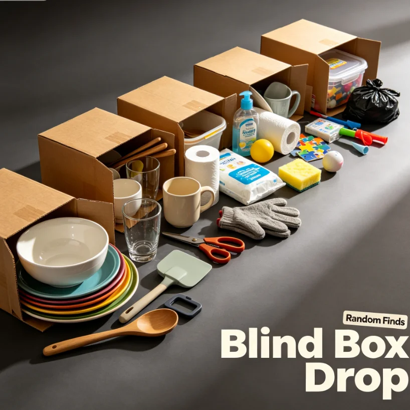 Exciting Random Tableware Blind Box For Casual Daily Meals