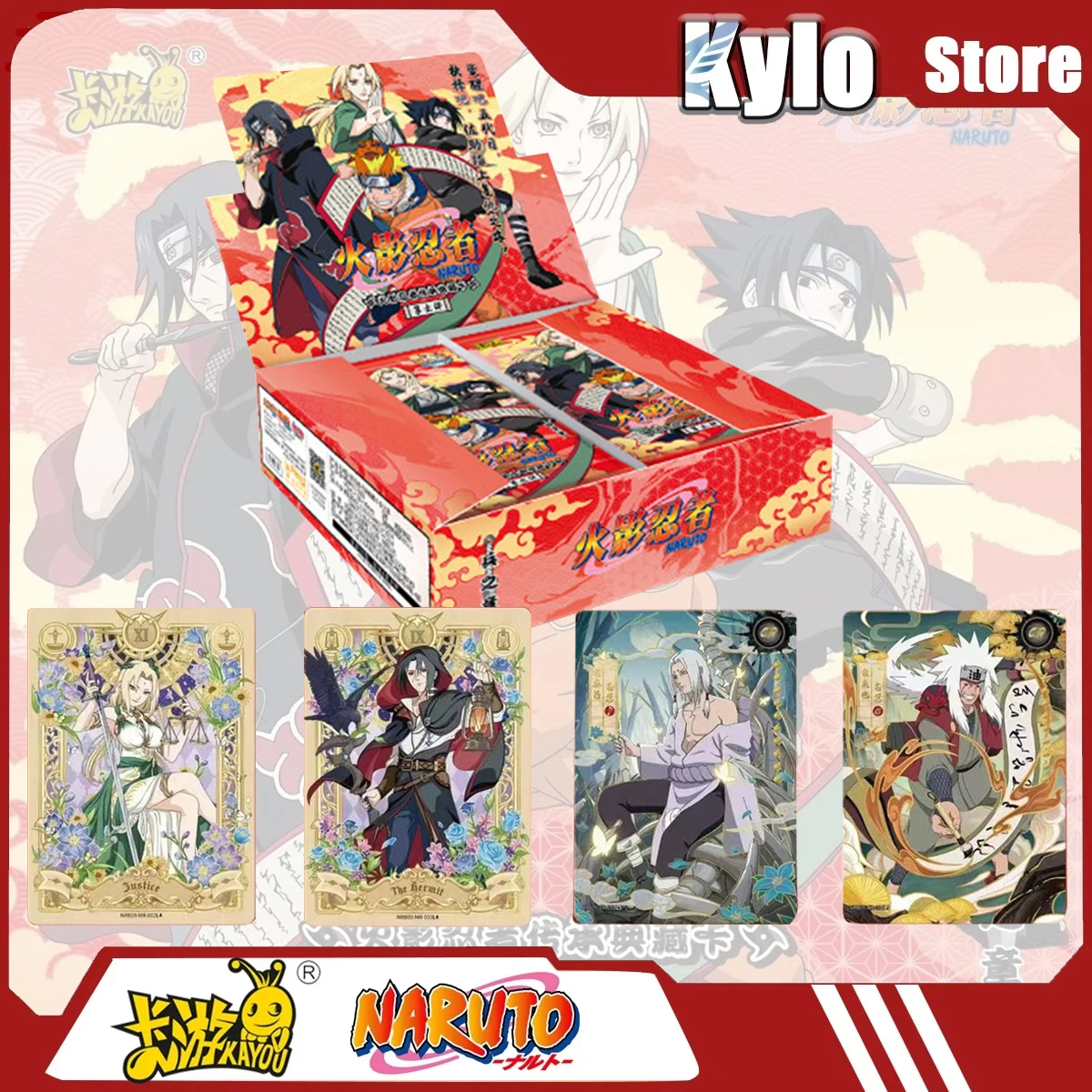 

Коллекционные карточки KAYOU Naruto T2W9 (английская версия) 2026 года: полный набор «Воины» из серии «Главы», высокорейтинговые, раритетные, снятые с производства