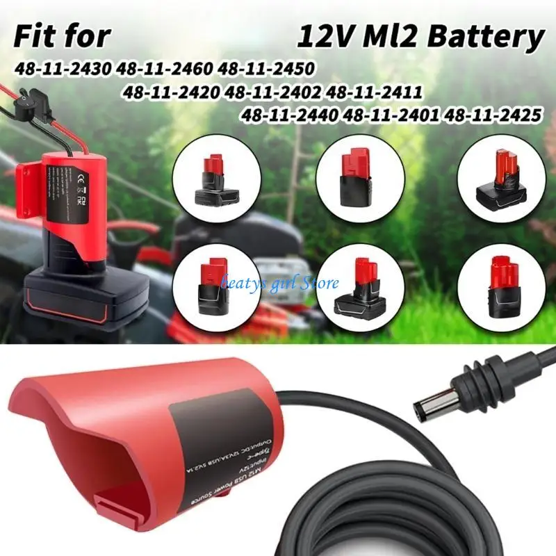 

C7AB 18W Battery Adapter for Power Wheel Adapter with Wire Connector