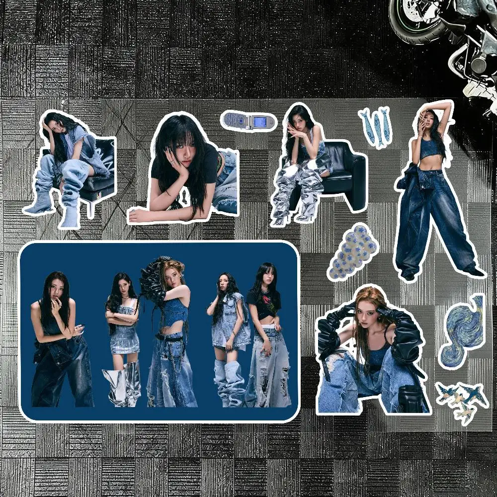 1 قطعة MEOVV Kpop المغني ملصقات موتو ملصق السيارات الجسم الوفير ويندوز دراجة نارية محمول الجدران ملصق حائط من الفينيل ضبط السيارات اكسسوارات #4