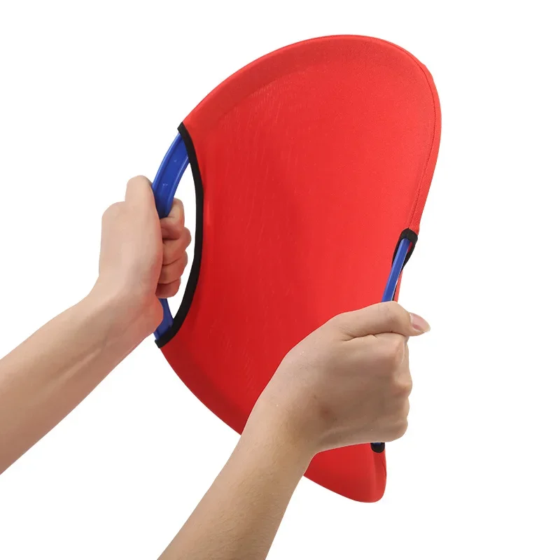 Bouncing Circle Throwing Training Toys Kids Adult Outdoor Interactive Cooperative Games Elastic Paddle Ball Fun Game