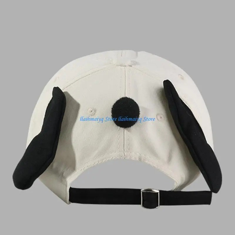 قبعة بيسبول فريدة من نوعها 573B للفتيات في الحفلات الموسيقية تظهر أغطية الرأس وآذان الجرو الجميلة